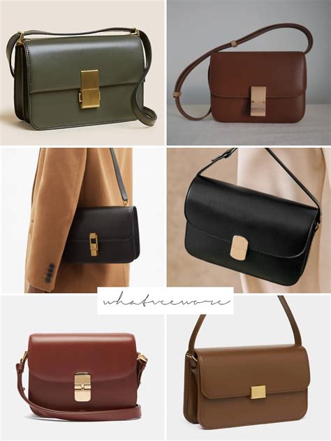 celine box bag knockoff|celine clasp bag dupe.